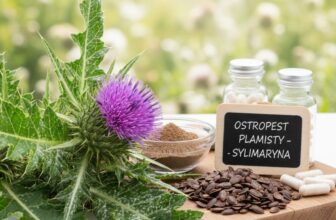 Sylimaryna z ostropestu plamistego – działanie na wątrobę, dawkowanie, przeciwwskazania i jak wybrać standaryzowany suplement diety