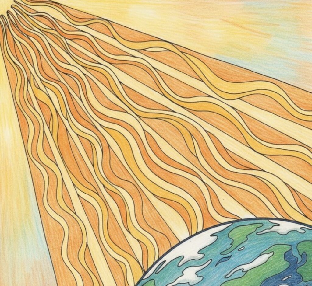 uv, promienie słoneczne, fale