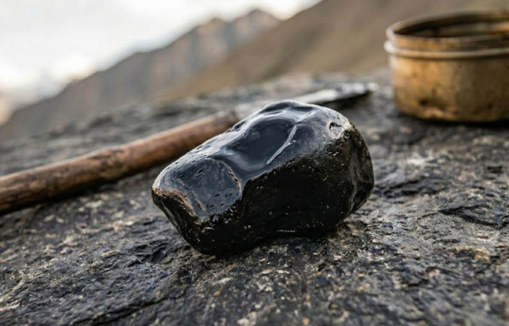 Shilajit (mumio) - kamien